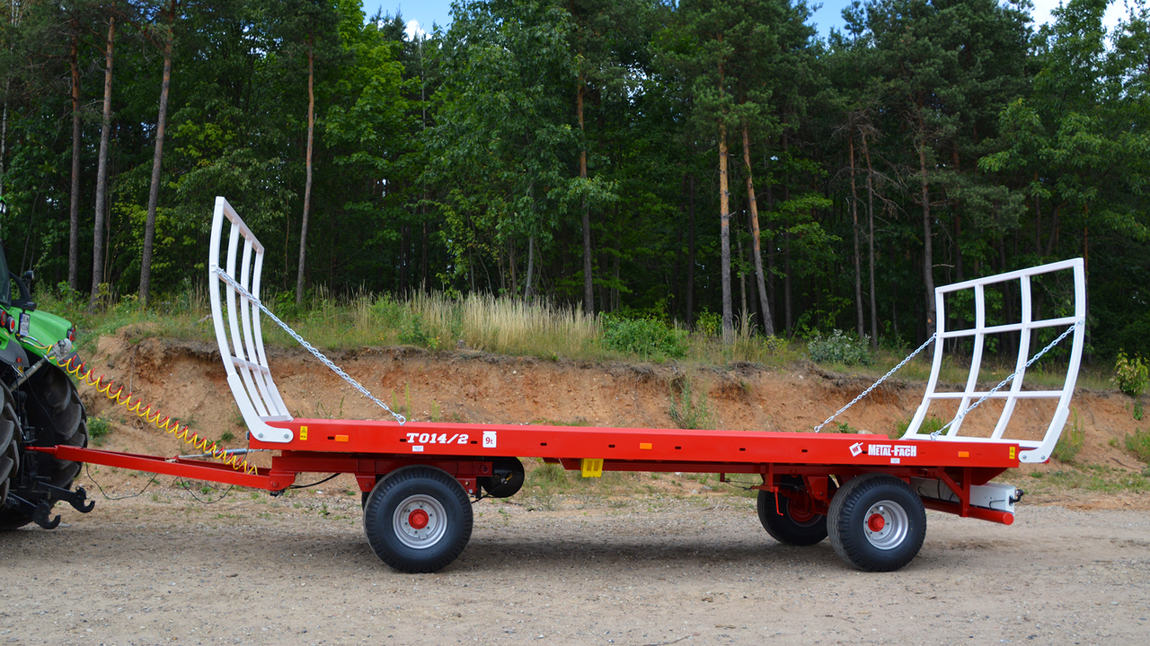 METAL-FACH T014 - Farm platform trailer: picture 2 METAL-FACH T014 - Farm platform trailer: picture 2