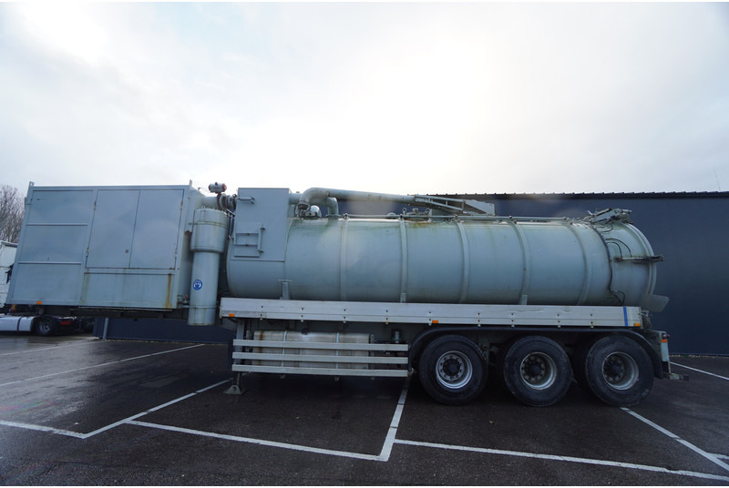 Burg 3 AXLE VACUUM TANK TRAILER SUCK AND PRESS - Tank semi-trailer: picture 1 Burg 3 AXLE VACUUM TANK TRAILER SUCK AND PRESS - Tank semi-trailer: picture 1
