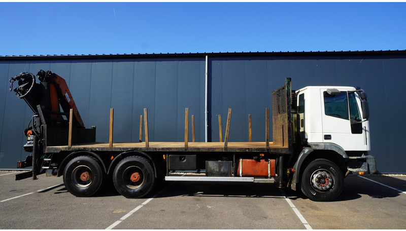 Iveco EUROTRAKKER CURSOR 350 6X4 FLATBED WITH PALFINGER PK 20002 CRANE - Crane truck: picture 4 Iveco EUROTRAKKER CURSOR 350 6X4 FLATBED WITH PALFINGER PK 20002 CRANE - Crane truck: picture 4