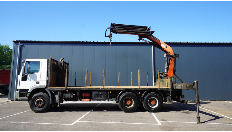 Iveco EUROTRAKKER CURSOR 350 6X4 FLATBED WITH PALFINGER PK 20002 CRANE - Crane truck: picture 1 Iveco EUROTRAKKER CURSOR 350 6X4 FLATBED WITH PALFINGER PK 20002 CRANE - Crane truck: picture 1