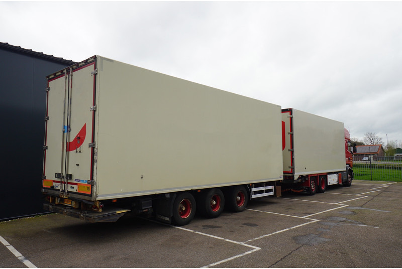 Refrigerator truck Scania R 580 V8 6X2 FRIGO RETARDER IN COMBI WITH BURG TRAILER: picture 10