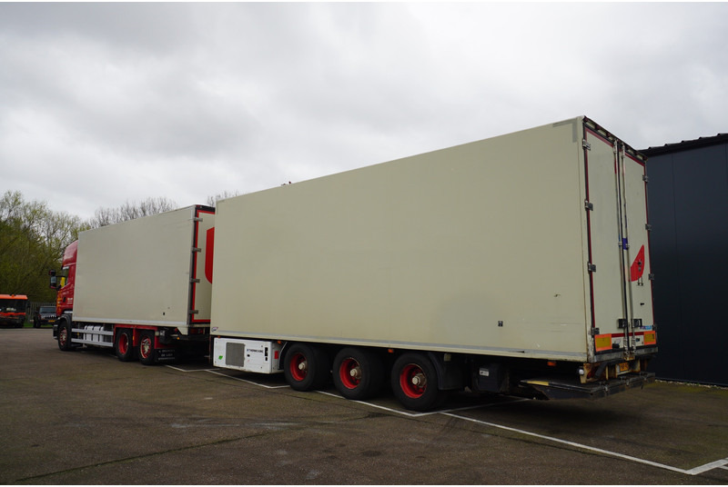 Refrigerator truck Scania R 580 V8 6X2 FRIGO RETARDER IN COMBI WITH BURG TRAILER: picture 9