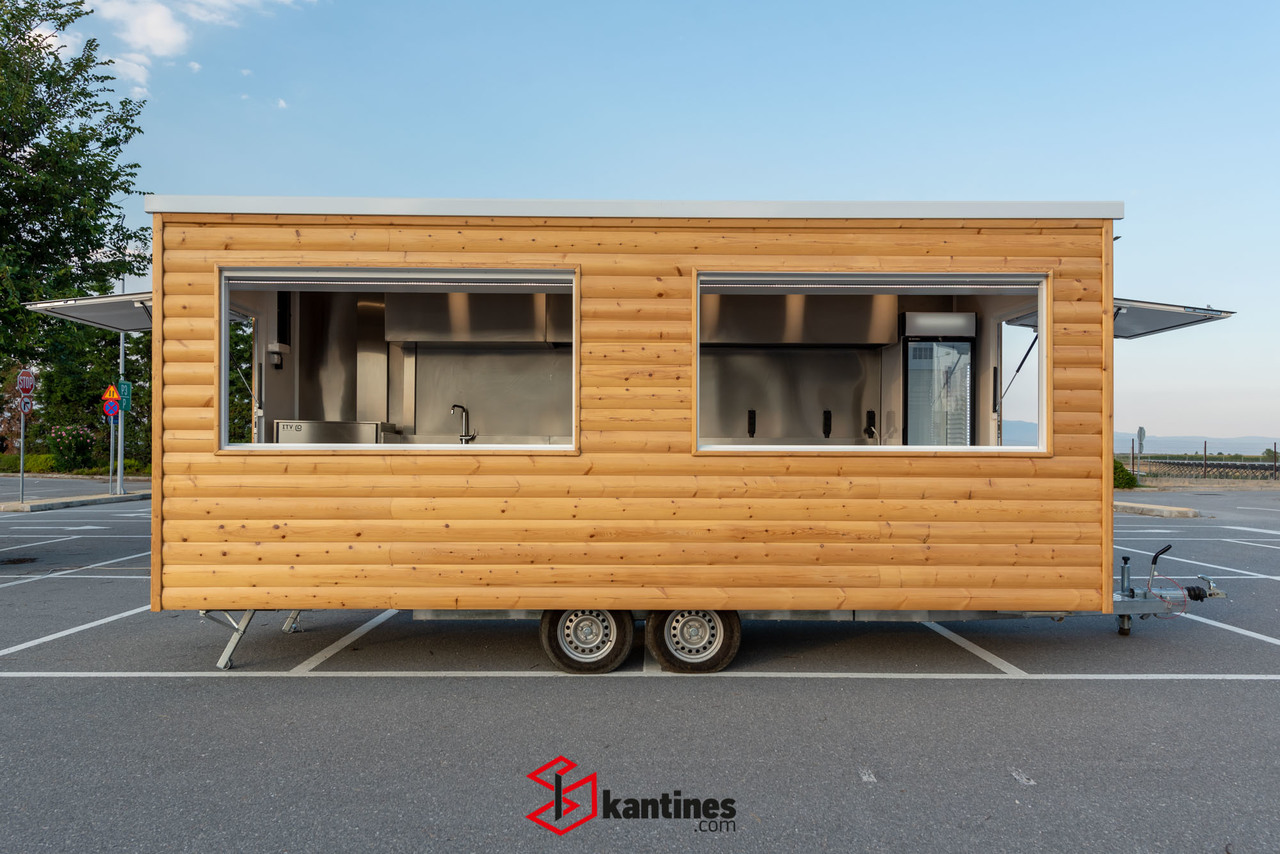 Vending trailer Skretas Traditional XXL Size: picture 7 Vending trailer Skretas Traditional XXL Size: picture 7