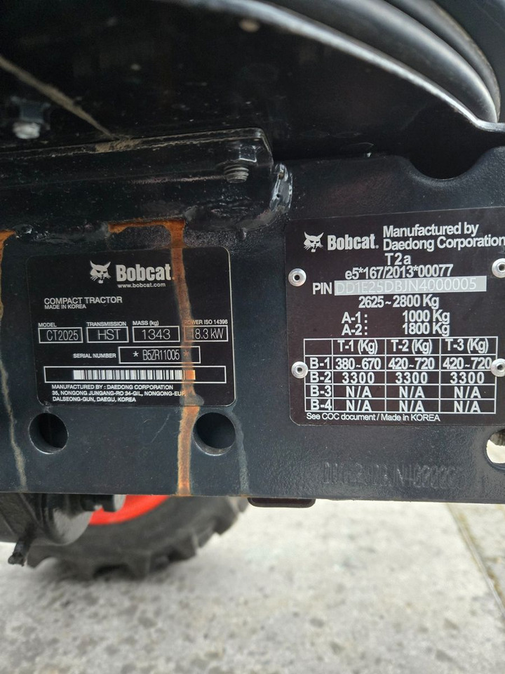 Bobcat CT 2025 NEW NEW NEW - Mini tractor: picture 2 Bobcat CT 2025 NEW NEW NEW - Mini tractor: picture 2