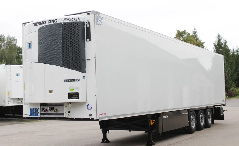Schmitz Cargobull FP 60 V7 Thermo King SLXi 300 / JAK NOWA / ŚCIANA 7 CM / - Refrigerator semi-trailer: picture 1 Schmitz Cargobull FP 60 V7 Thermo King SLXi 300 / JAK NOWA / ŚCIANA 7 CM / - Refrigerator semi-trailer: picture 1