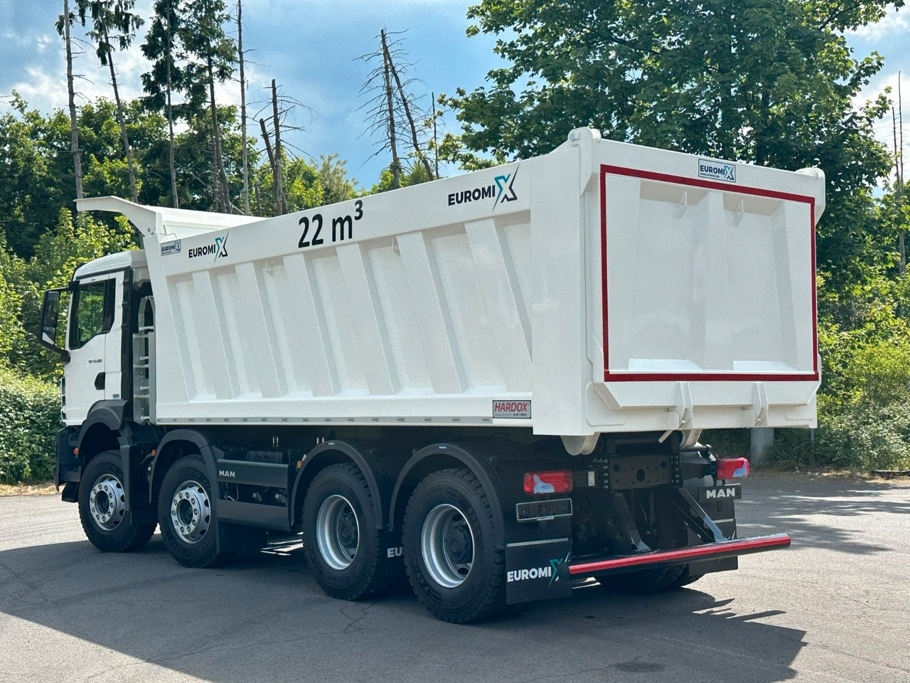 MAN TGS 41.440 8x4 EuromixMTP 22m³ Eckige Mulde - Tipper: picture 5 MAN TGS 41.440 8x4 EuromixMTP 22m³ Eckige Mulde - Tipper: picture 5