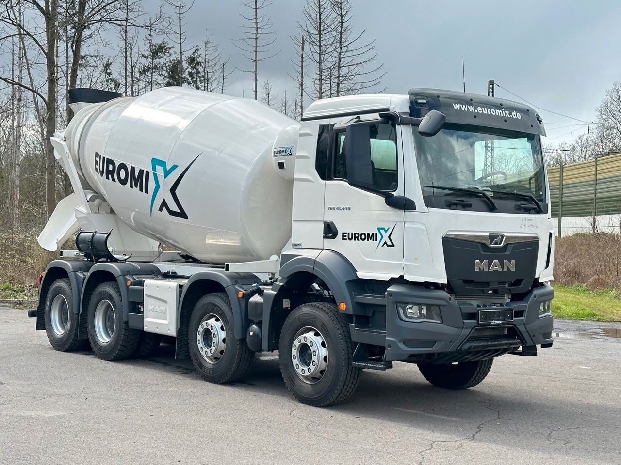 Concrete mixer truck MAN TGS 41.440 8x4 WECHSELSYSTEM KIPPER+MISCHER: picture 25