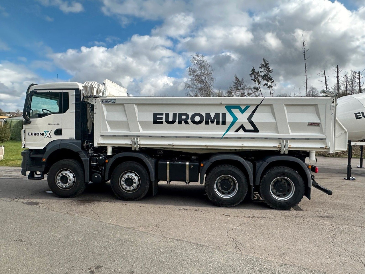 Concrete mixer truck MAN TGS 41.440 8x4 WECHSELSYSTEM KIPPER+MISCHER: picture 18