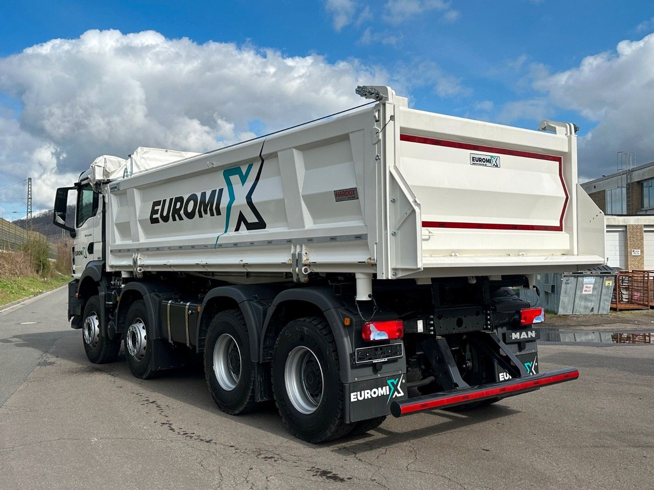 Concrete mixer truck MAN TGS 41.440 8x4 WECHSELSYSTEM KIPPER+MISCHER: picture 17