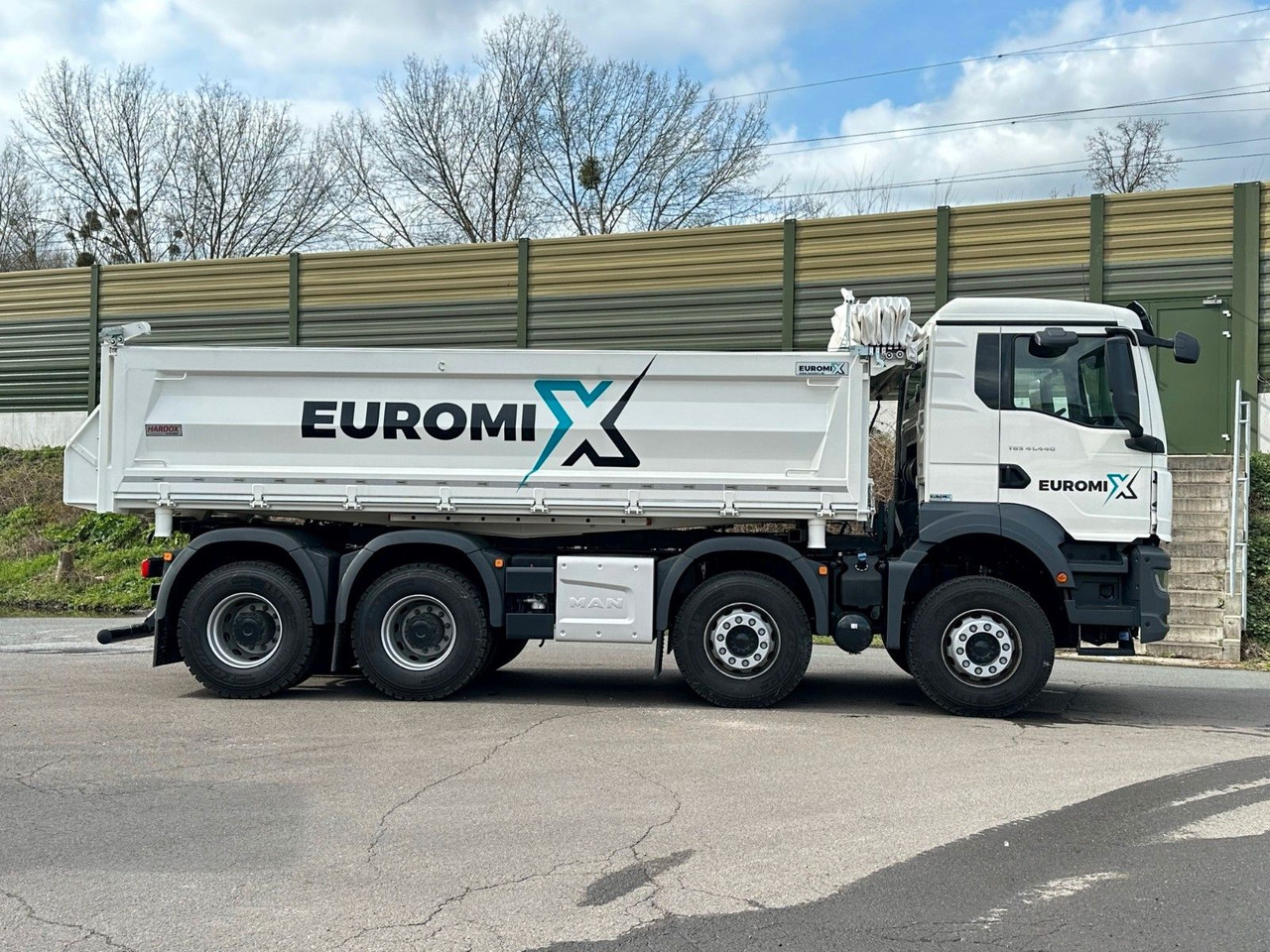 Concrete mixer truck MAN TGS 41.440 8x4 WECHSELSYSTEM KIPPER+MISCHER: picture 15