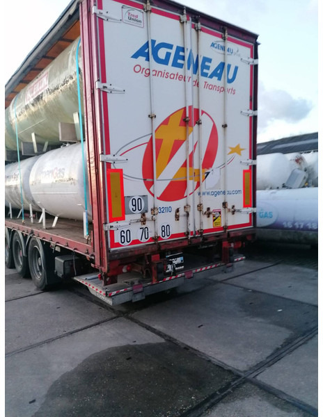Curtain semi-trailer with used aboveground 2700 &4850L tanks Gas, Gaz, LPG, GPL, Propane, Butane tank ID 8.370 - Curtainsider semi-trailer: picture 3 Curtain semi-trailer with used aboveground 2700 &4850L tanks Gas, Gaz, LPG, GPL, Propane, Butane tank ID 8.370 - Curtainsider semi-trailer: picture 3