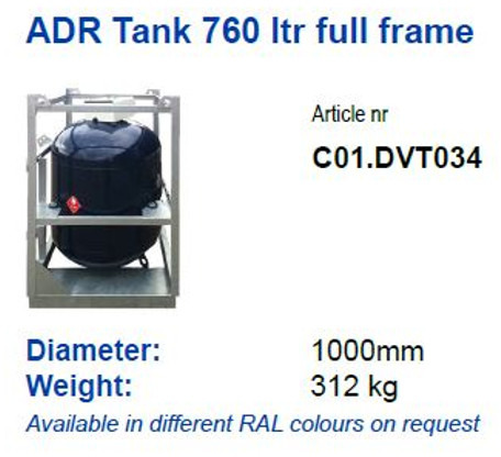 De Visser gastank New ADR LPG tank 760ltr Full Frame LPG, Gas, Gaz, Gastank Available in different RAL colours on request Gastank - Fuel tank for Truck: picture 2 De Visser gastank New ADR LPG tank 760ltr Full Frame LPG, Gas, Gaz, Gastank Available in different RAL colours on request Gastank - Fuel tank for Truck: picture 2