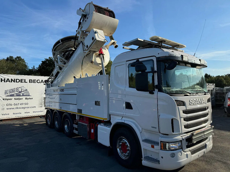 Scania R480 Combi, Wiedemann Super 2000 (16m3) + Recycler, Euro 6, 2013 - Vacuum truck: picture 1 Scania R480 Combi, Wiedemann Super 2000 (16m3) + Recycler, Euro 6, 2013 - Vacuum truck: picture 1
