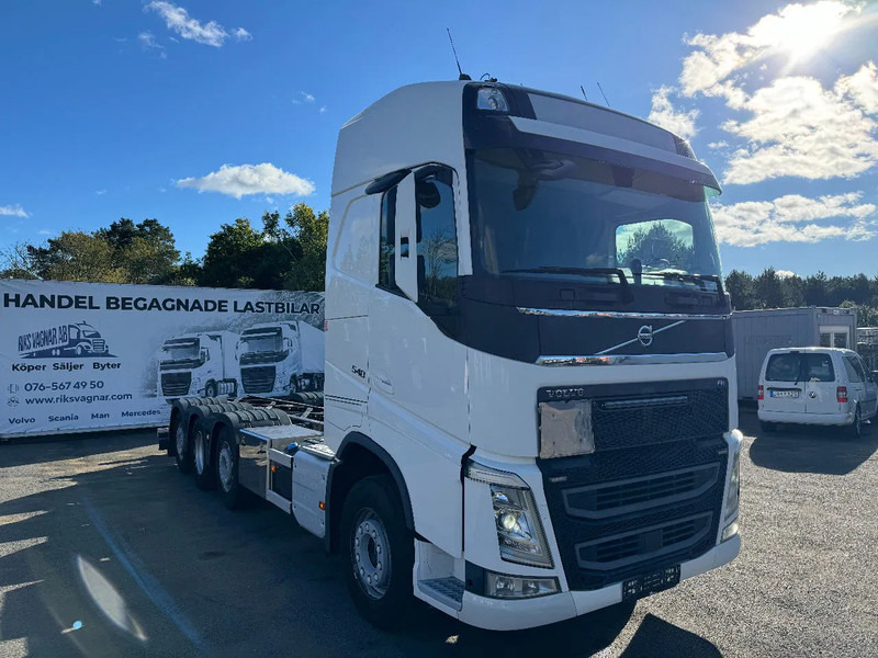 Volvo FH 540 8x2*4, ADR, Euro 6, Chassi (former Tank-truck), 2018 - Cab chassis truck: picture 1 Volvo FH 540 8x2*4, ADR, Euro 6, Chassi (former Tank-truck), 2018 - Cab chassis truck: picture 1