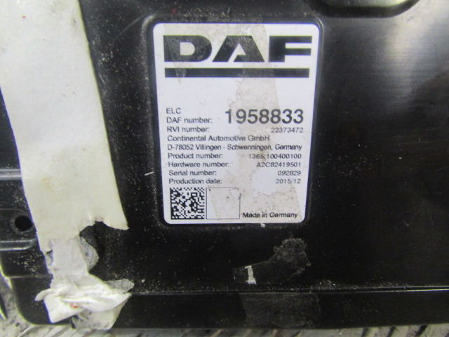 DAF LF 220 EURO 6 ELC UNIT P/NO 1958833 - Electrical system for Truck: picture 2 DAF LF 220 EURO 6 ELC UNIT P/NO 1958833 - Electrical system for Truck: picture 2