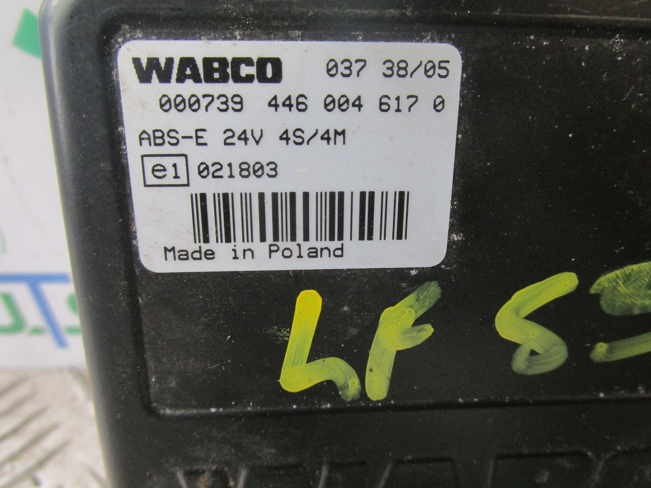 DAF LF 45/55 WABCO ABS ECU P/NO 03738/05 - Brake parts for Truck: picture 2 DAF LF 45/55 WABCO ABS ECU P/NO 03738/05 - Brake parts for Truck: picture 2
