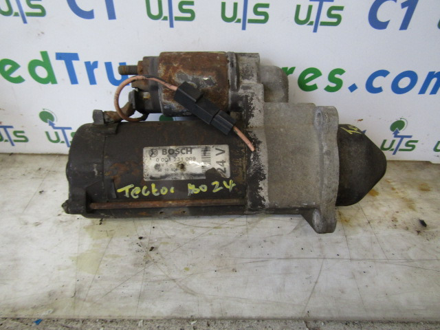 IVECO TECTOR 180E24/75E17 STARTER MOTOR BOSCH P/NO 0-001231009 - Electrical system for Truck: picture 1 IVECO TECTOR 180E24/75E17 STARTER MOTOR BOSCH P/NO 0-001231009 - Electrical system for Truck: picture 1