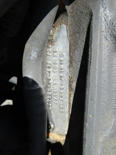 MERCEDES OM904 INDUSTRIAL SPEC ENGINE (TYPE 904.LA11/7.00) - Engine for Utility/ Special vehicle: picture 3 MERCEDES OM904 INDUSTRIAL SPEC ENGINE (TYPE 904.LA11/7.00) - Engine for Utility/ Special vehicle: picture 3