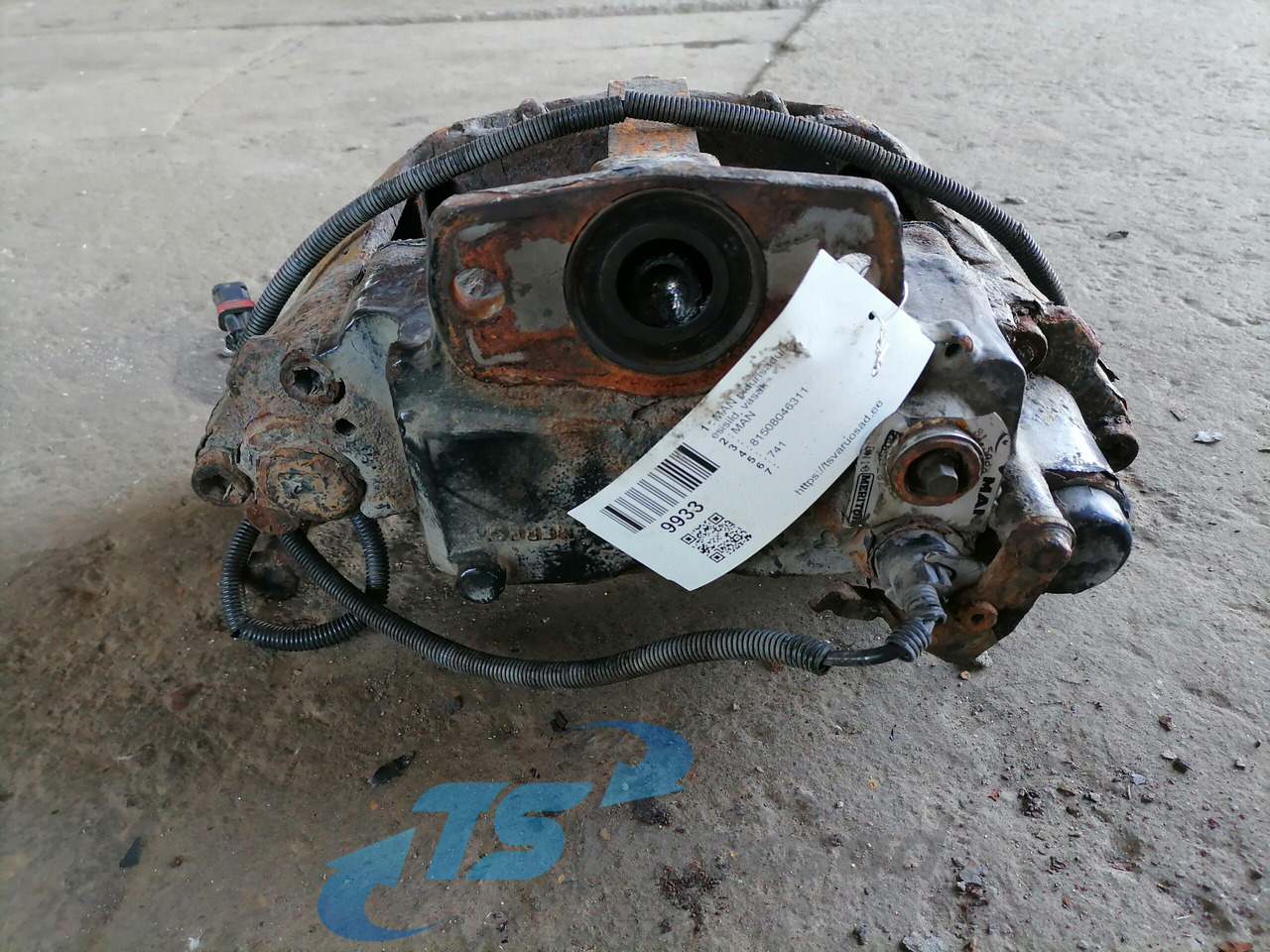 MAN Brake caliper 81508046311 - Brake parts for Truck: picture 2 MAN Brake caliper 81508046311 - Brake parts for Truck: picture 2