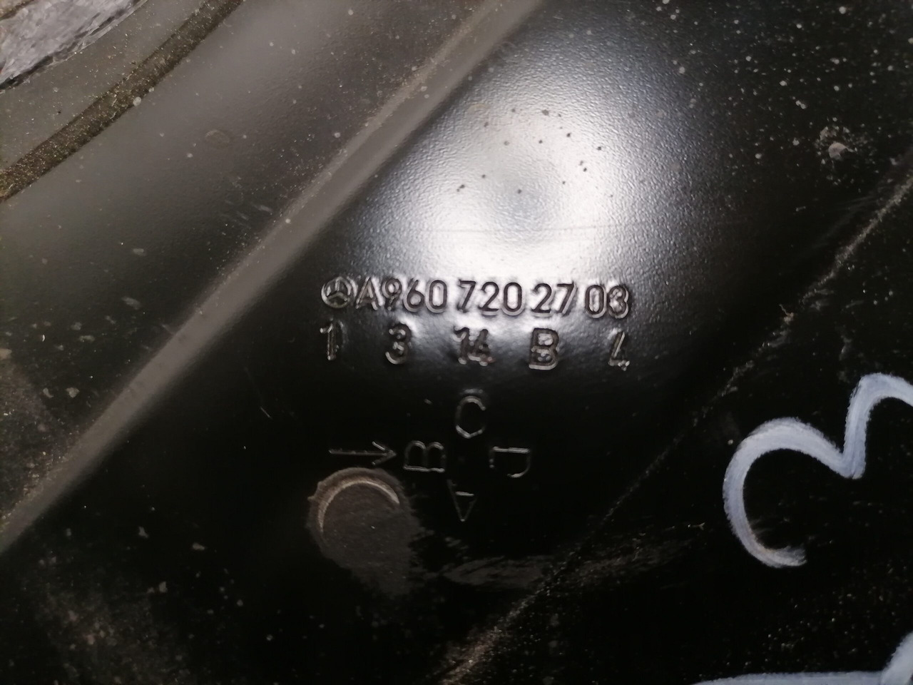 Mercedes-Benz Frame A9607202703 - Door and parts for Truck: picture 3 Mercedes-Benz Frame A9607202703 - Door and parts for Truck: picture 3