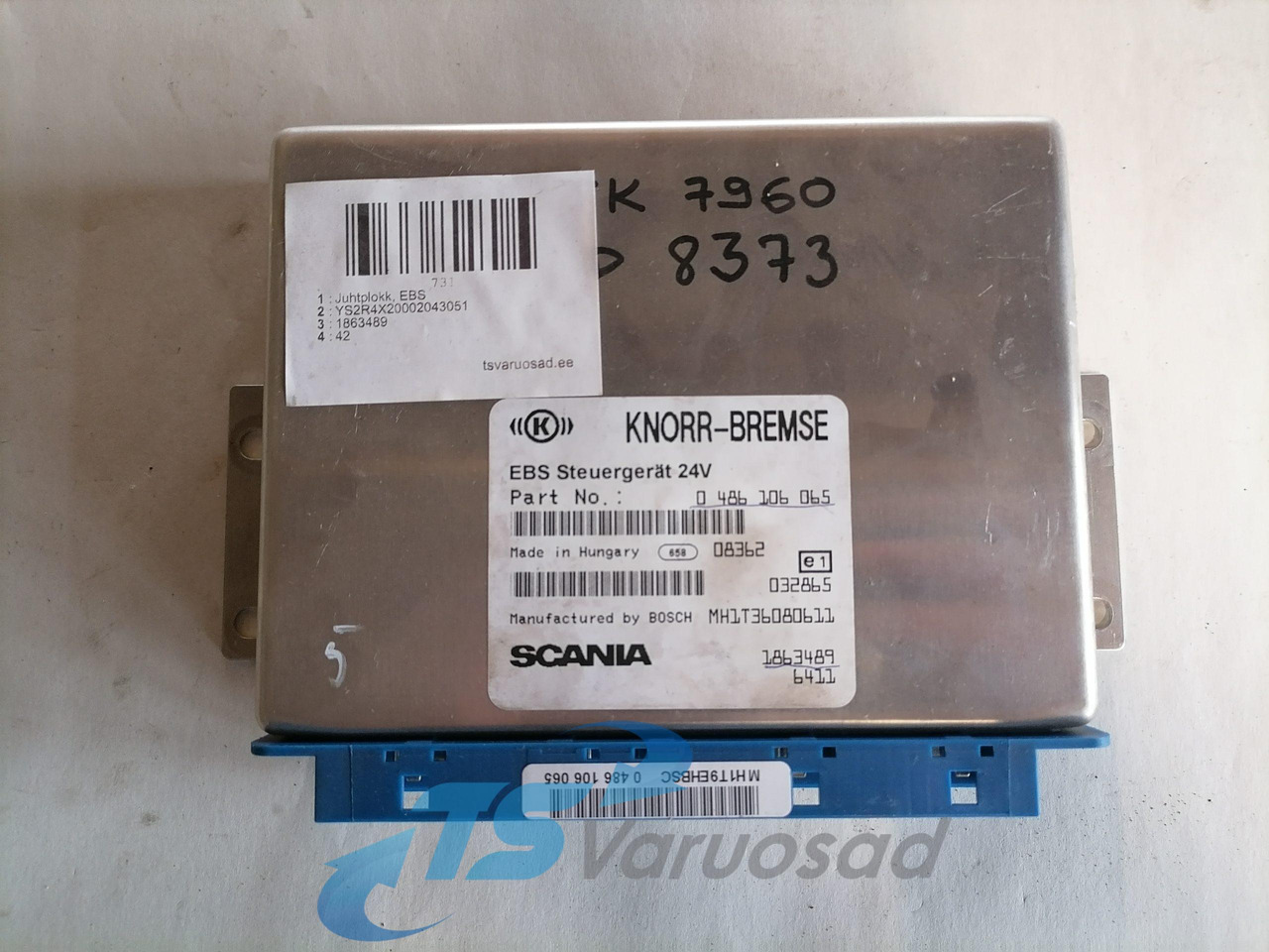 Scania Ecu, EBS 1863489 - ECU for Truck: picture 2 Scania Ecu, EBS 1863489 - ECU for Truck: picture 2