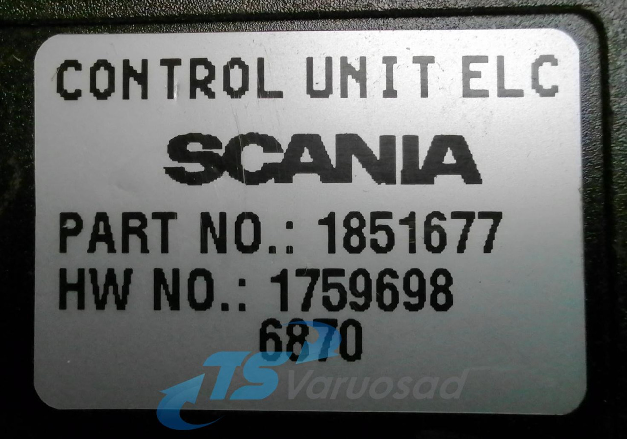 Scania Ecu, ECAS 1759698 - ECU for Truck: picture 4 Scania Ecu, ECAS 1759698 - ECU for Truck: picture 4