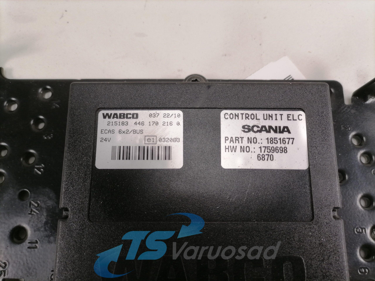 Scania Ecu, ECAS 1851677 - ECU for Truck: picture 4 Scania Ecu, ECAS 1851677 - ECU for Truck: picture 4
