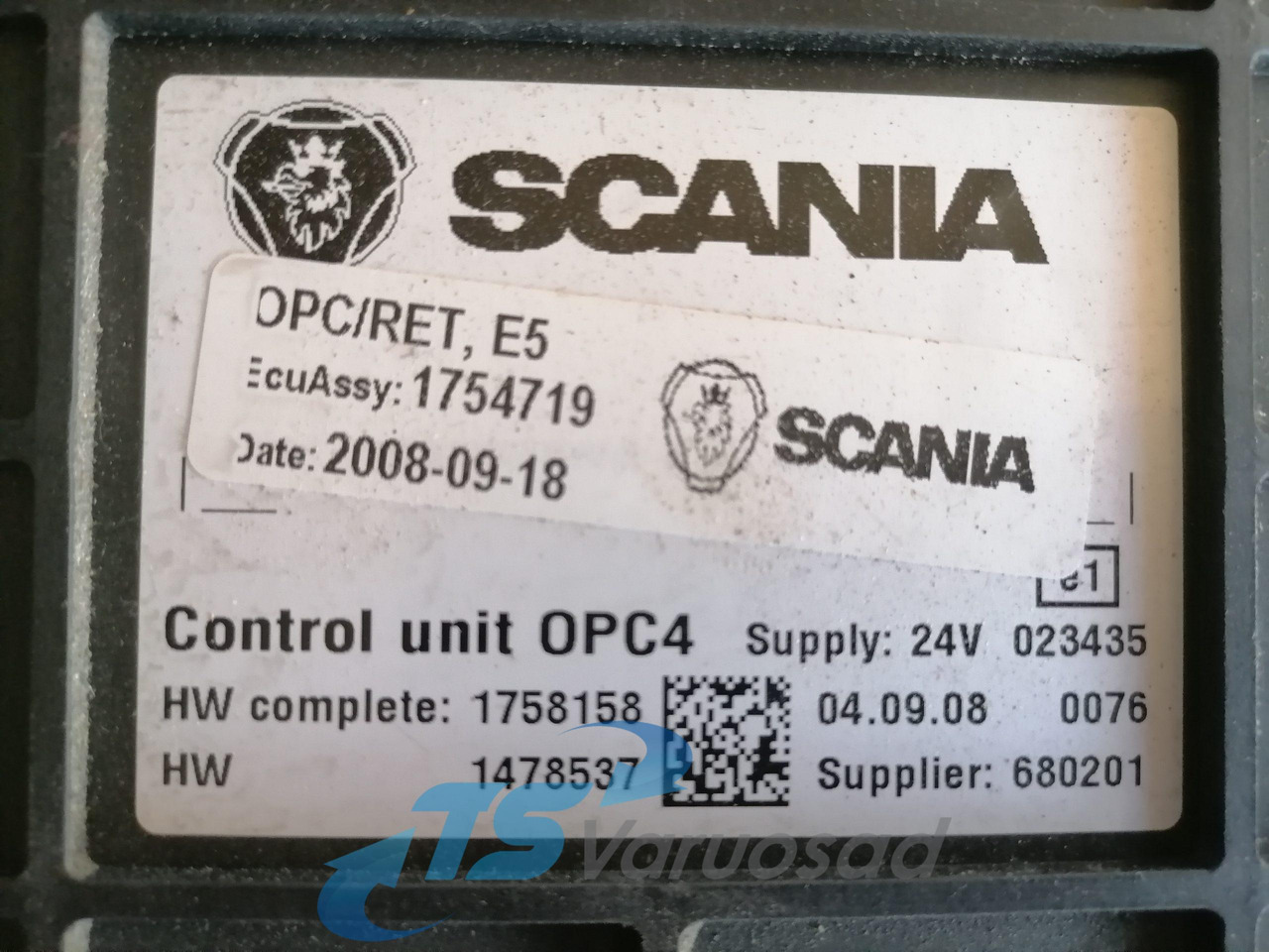 Scania Ecu, GMS OPC4 1754719 - ECU for Truck: picture 4 Scania Ecu, GMS OPC4 1754719 - ECU for Truck: picture 4