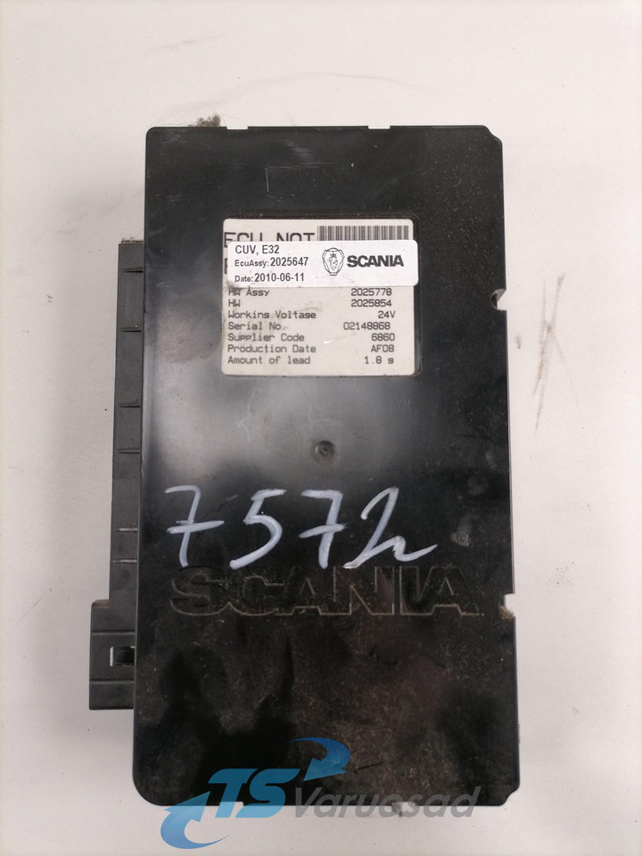 Scania Ecu, VIS 2025647 - ECU for Truck: picture 3 Scania Ecu, VIS 2025647 - ECU for Truck: picture 3
