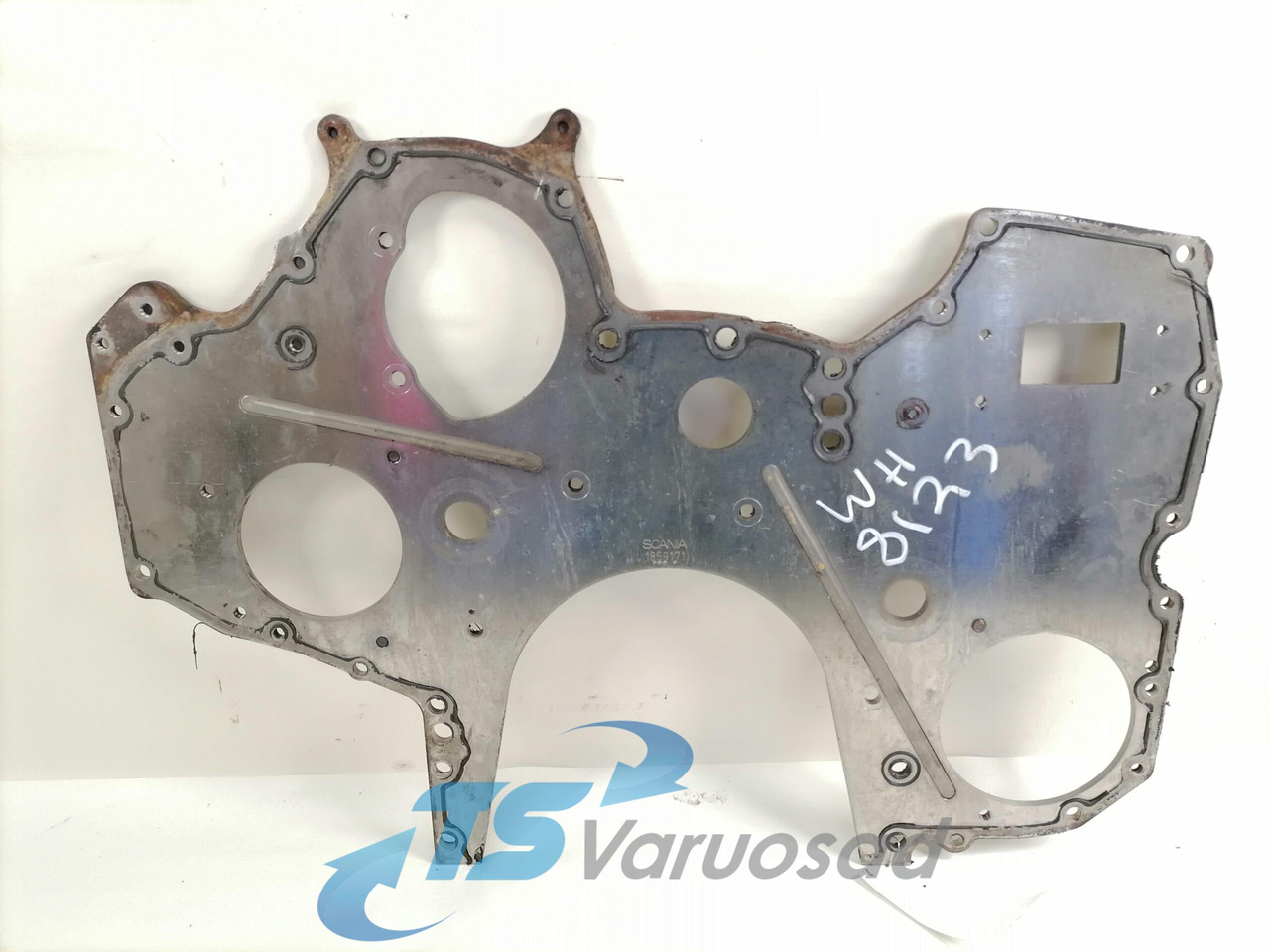 Scania Timing gear plate 1859171 - Engine and parts for Truck: picture 2 Scania Timing gear plate 1859171 - Engine and parts for Truck: picture 2