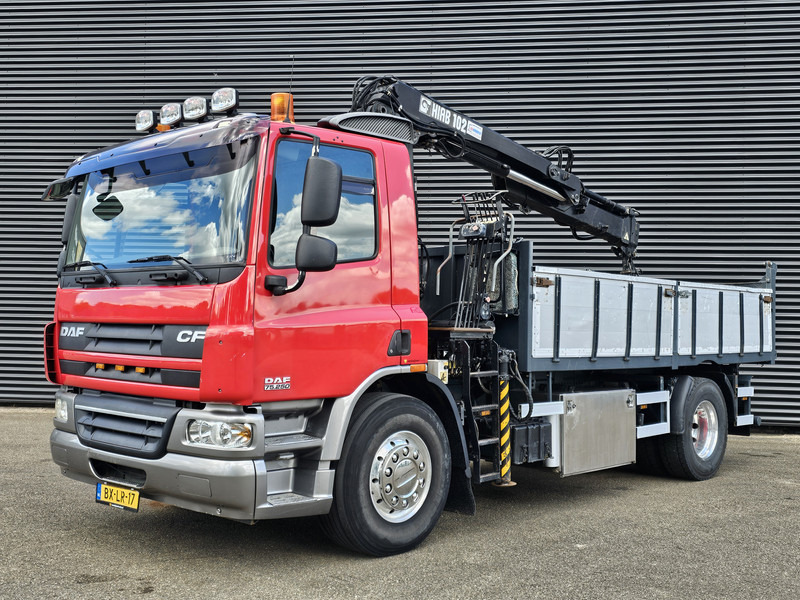 DAF CF 75.250 / HIAB CRANE + TIPPER - Tipper, Crane truck: picture 3 DAF CF 75.250 / HIAB CRANE + TIPPER - Tipper, Crane truck: picture 3