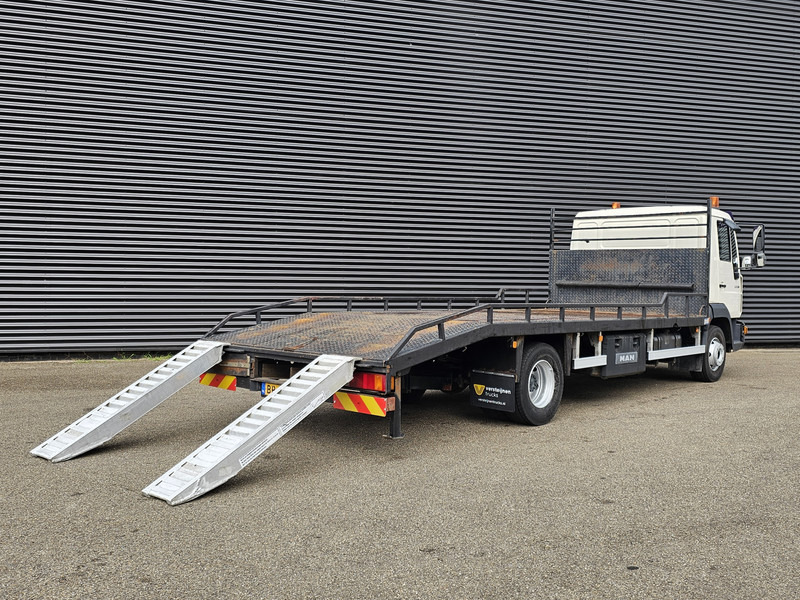 MAN LE 12.180 / OPRIJ / MACHINE TRANSPORT - Autotransporter truck: picture 4 MAN LE 12.180 / OPRIJ / MACHINE TRANSPORT - Autotransporter truck: picture 4
