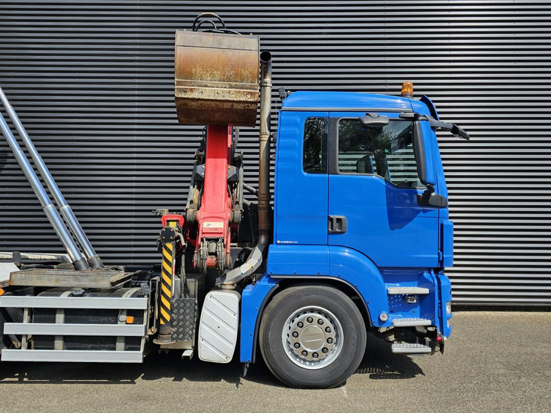 Cable system truck, Crane truck MAN TGS 35.400 / 8x4-4 / CONTAINER SYSTEM / PALFINGER Z CRANE: picture 17 Cable system truck, Crane truck MAN TGS 35.400 / 8x4-4 / CONTAINER SYSTEM / PALFINGER Z CRANE: picture 17