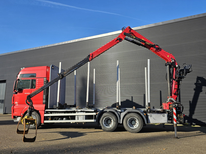 MAN TGX 26.580 6x4 BL / RETARDER / EPSILON Q170Z96 / HOLZ - Crane truck: picture 2 MAN TGX 26.580 6x4 BL / RETARDER / EPSILON Q170Z96 / HOLZ - Crane truck: picture 2