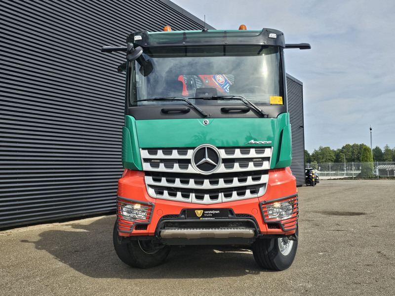Leasing of Mercedes-Benz AROCS 4145 / 8X6 / TIPPER + HMF CRANE Mercedes-Benz AROCS 4145 / 8X6 / TIPPER + HMF CRANE: picture 6
