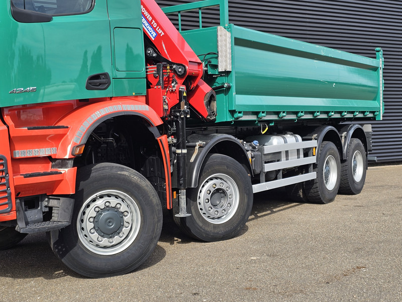 Leasing of Mercedes-Benz AROCS 4145 / 8X6 / TIPPER + HMF CRANE Mercedes-Benz AROCS 4145 / 8X6 / TIPPER + HMF CRANE: picture 9