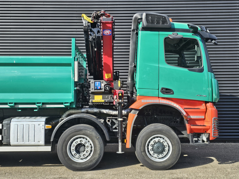 Leasing of Mercedes-Benz AROCS 4145 / 8X6 / TIPPER + HMF CRANE Mercedes-Benz AROCS 4145 / 8X6 / TIPPER + HMF CRANE: picture 10