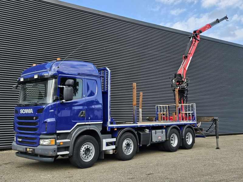 Scania G440 / RETARDER / 8x4 / PALFINGER-EPSILON CRANE - Crane truck: picture 4 Scania G440 / RETARDER / 8x4 / PALFINGER-EPSILON CRANE - Crane truck: picture 4