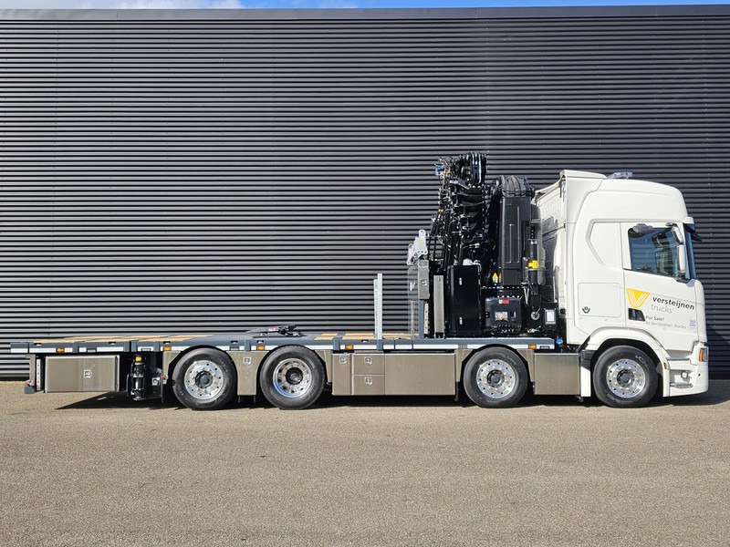 Tractor unit Scania R590 V8 / 8X2 / HIAB 1188 + JIB + WINCH: picture 10