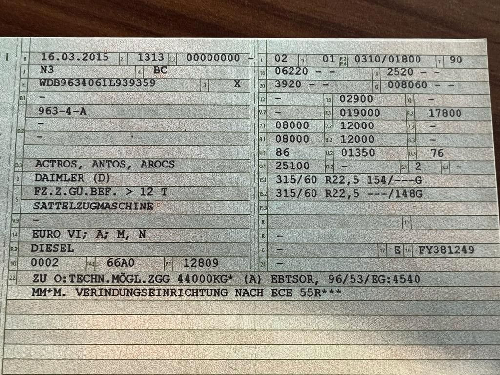 Mercedes-Benz 1842 4X2 mit Höhenverstellbarer Sattelkuppung Mercedes-Benz 1842 4X2 mit Höhenverstellbarer Sattelkuppung - Tractor unit: picture 3 Mercedes-Benz 1842 4X2 mit Höhenverstellbarer Sattelkuppung Mercedes-Benz 1842 4X2 mit Höhenverstellbarer Sattelkuppung - Tractor unit: picture 3