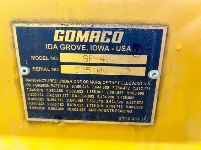 Gomaco GP-4000 - Asphalt paver: picture 4 Gomaco GP-4000 - Asphalt paver: picture 4