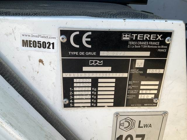 All terrain crane Terex AC60/3: picture 6