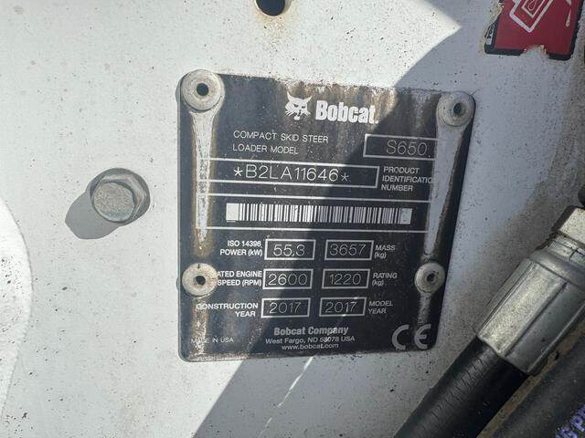 Bobcat S650 - Skid steer loader: picture 4 Bobcat S650 - Skid steer loader: picture 4
