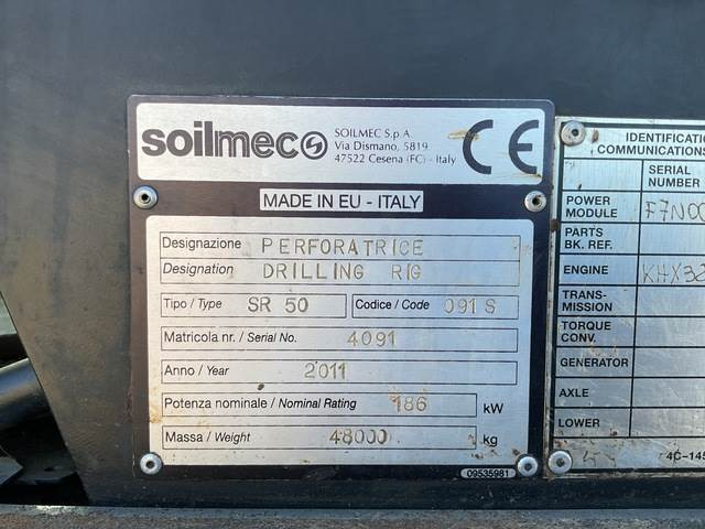 Soilmec SR50 - Pile driver: picture 5 Soilmec SR50 - Pile driver: picture 5