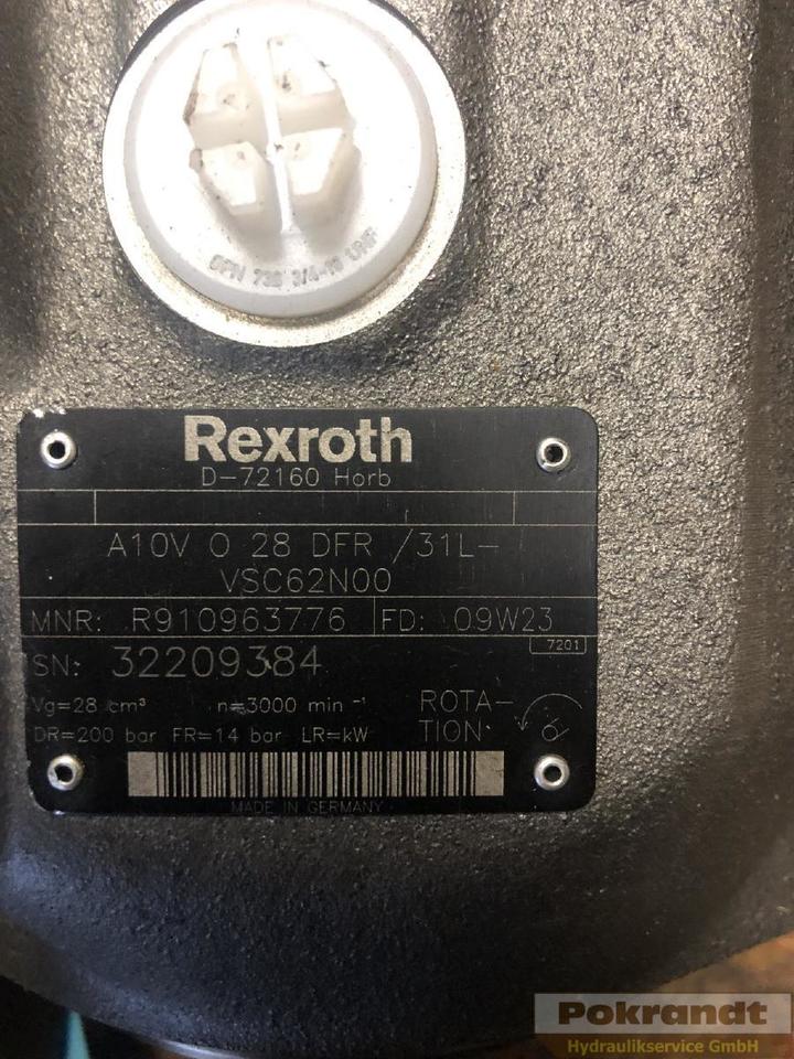 Rexroth Bosch A10VO28DFR 31L VSC62N00 - Hydraulic pump: picture 2 Rexroth Bosch A10VO28DFR 31L VSC62N00 - Hydraulic pump: picture 2