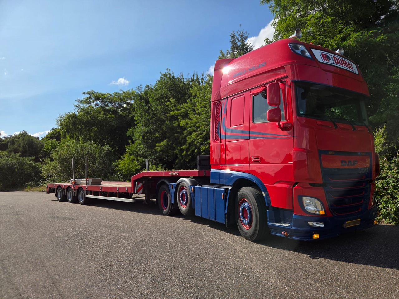 DAF XF 460 FTG 6x2 Super Spacecab + Nooteboom semi-dieplader - Cab chassis truck: picture 4 DAF XF 460 FTG 6x2 Super Spacecab + Nooteboom semi-dieplader - Cab chassis truck: picture 4