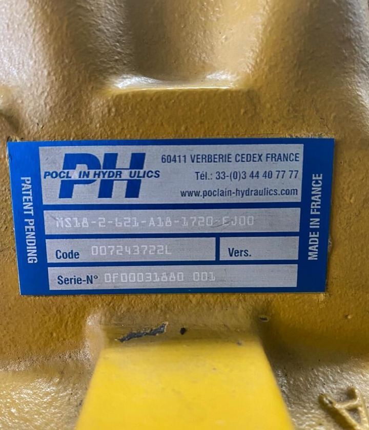 POCLAIN  for BOMAG construction roller - Hydraulic motor for Roller: picture 4 POCLAIN  for BOMAG construction roller - Hydraulic motor for Roller: picture 4