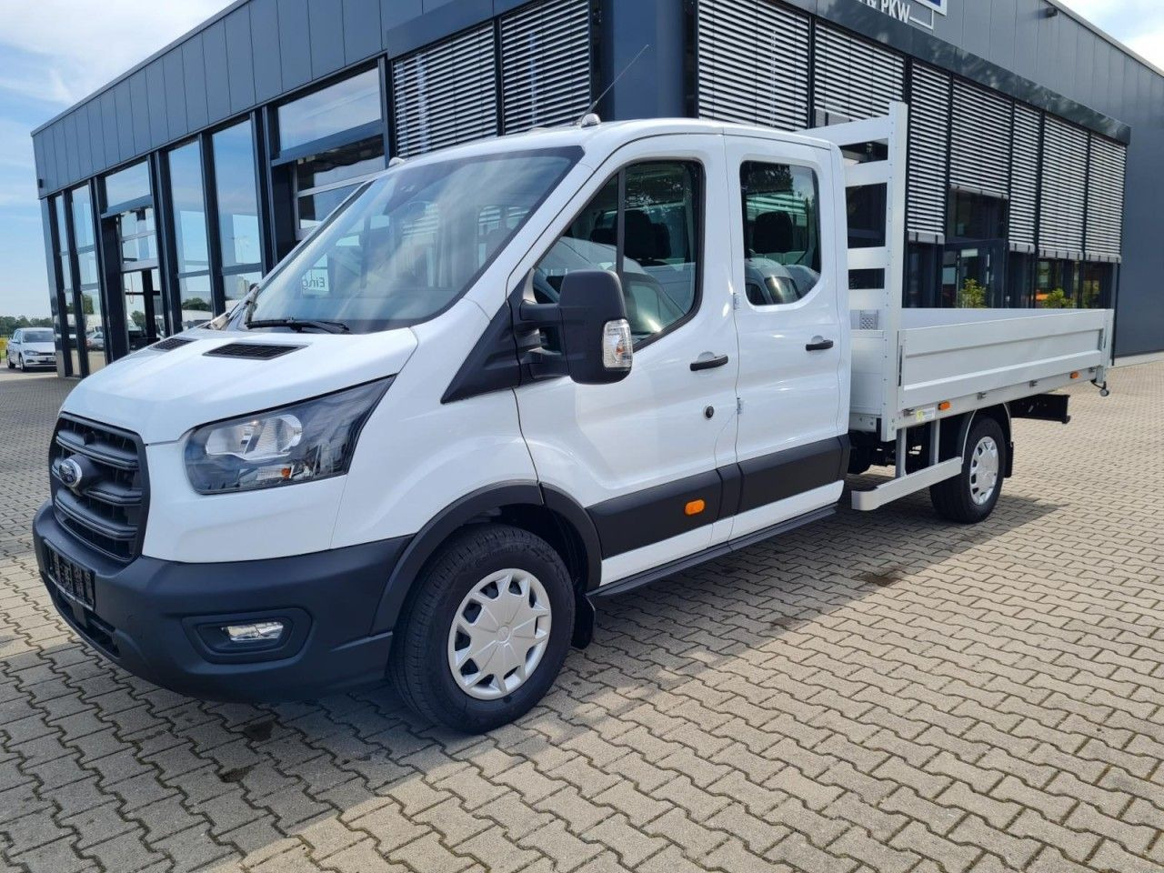 Open body delivery van Ford Transit 350 Doka L3 L4 Trend RWD AHK KLIMA TEMPO: picture 20