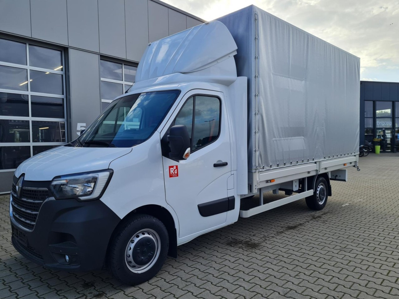 Renault Master 3,5t Pritsche Schiebe Plane ERGO KLIMA TEMPO - Curtain side van: picture 3 Renault Master 3,5t Pritsche Schiebe Plane ERGO KLIMA TEMPO - Curtain side van: picture 3