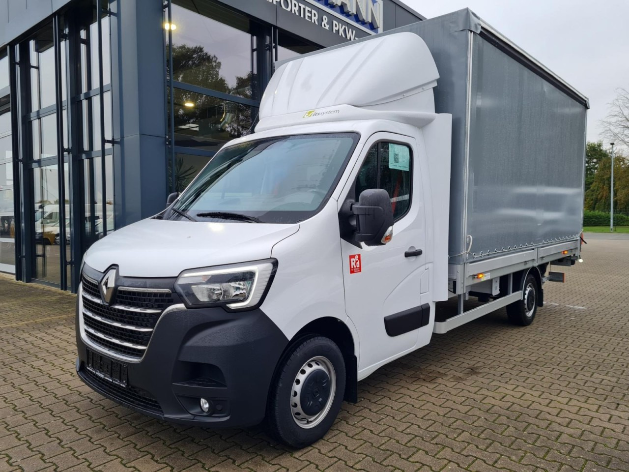 Renault Master 35 Pritsche Schiebe Plane LBW LUFTFEDERUNG - Curtain side van: picture 2 Renault Master 35 Pritsche Schiebe Plane LBW LUFTFEDERUNG - Curtain side van: picture 2